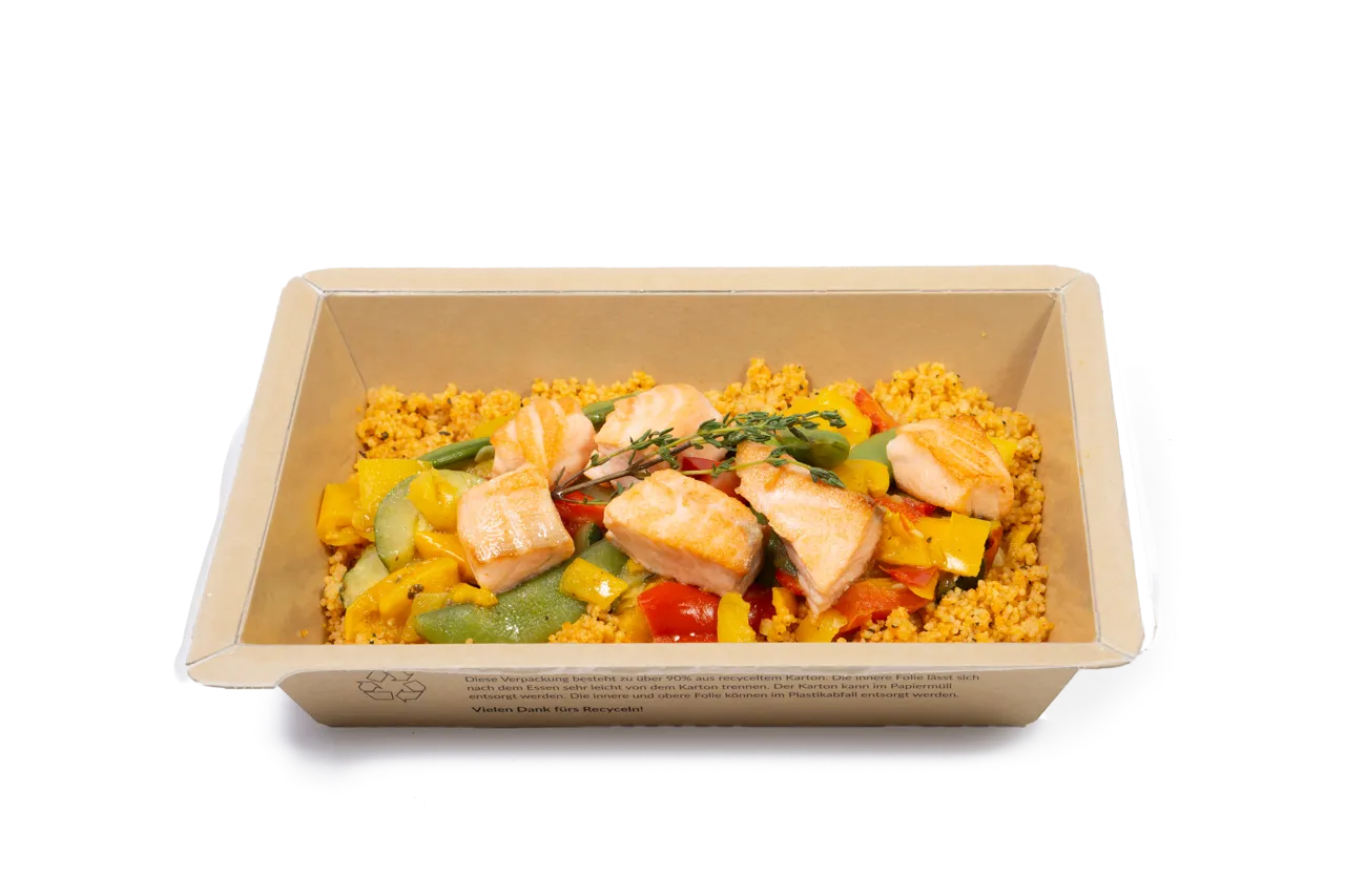 Cous Cous mit Lachs