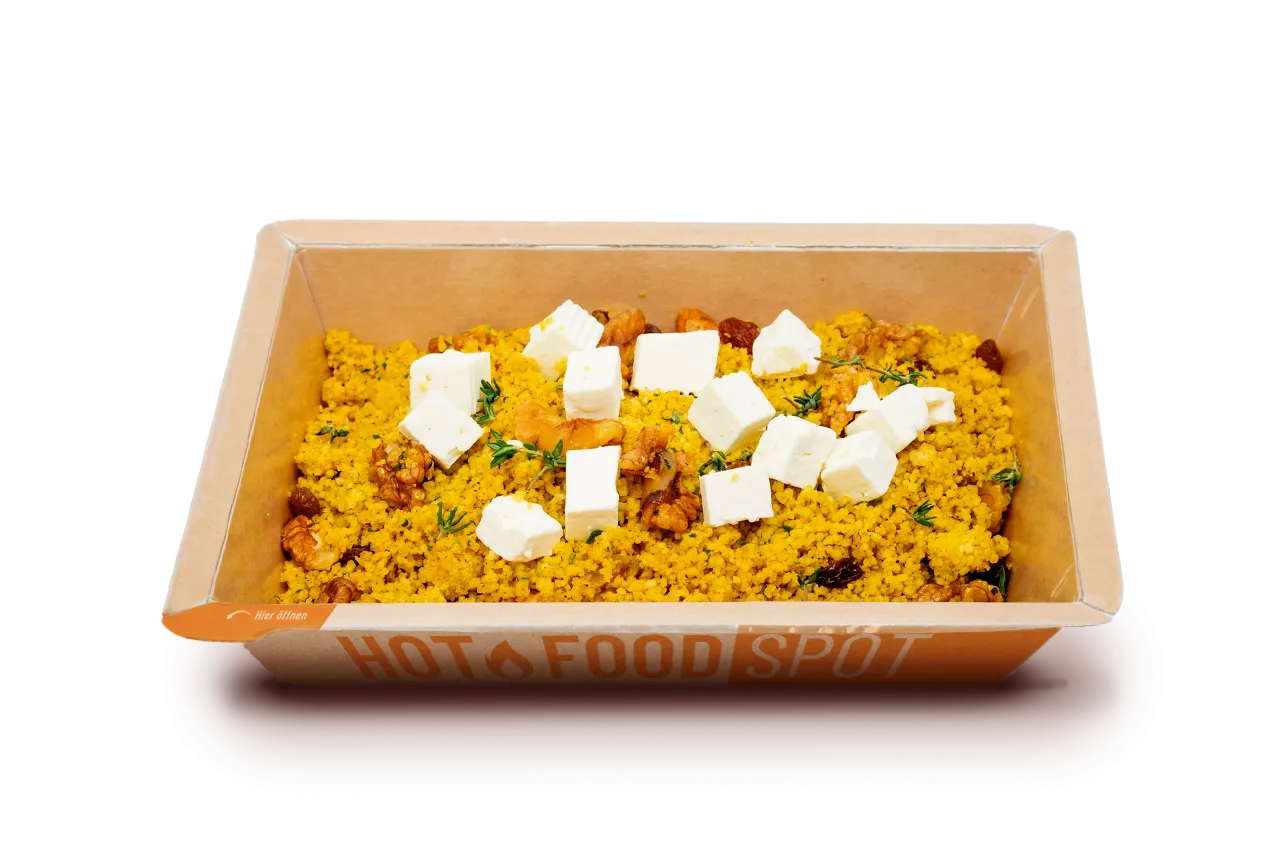 Cous Cous mit Hirtenkäse