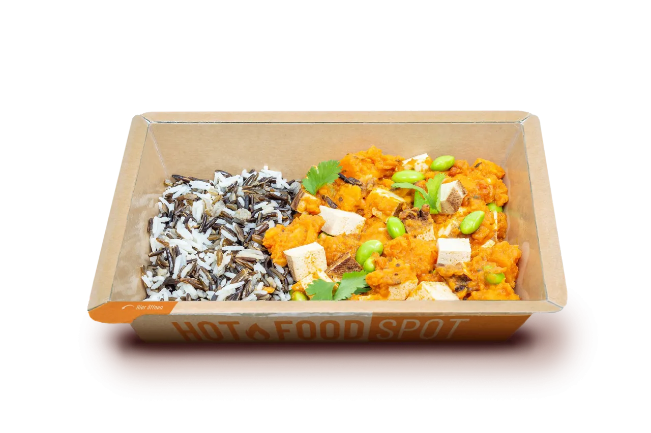 Süßkartoffel-Tikka Masala