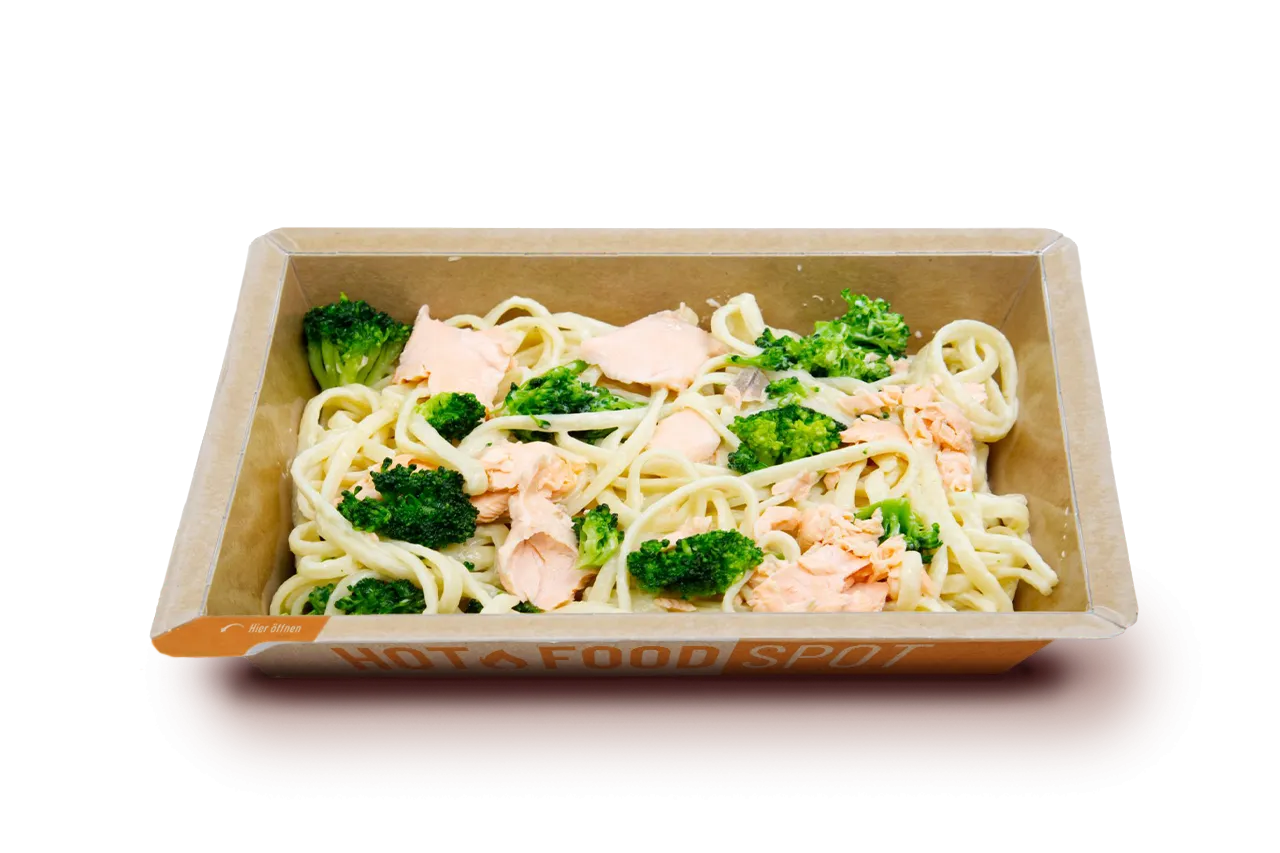 Tagliatelle mit Lachs