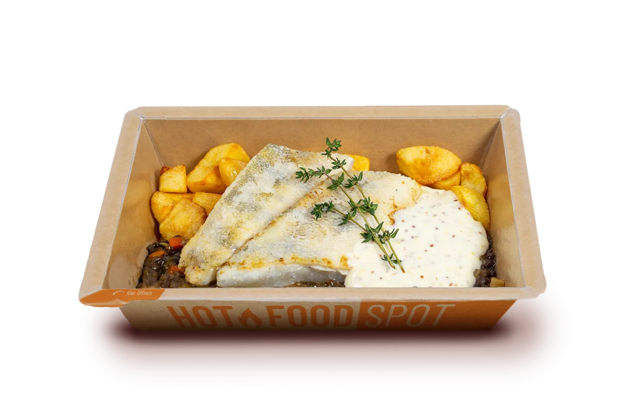 Zanderfilet mit Linsengemüse