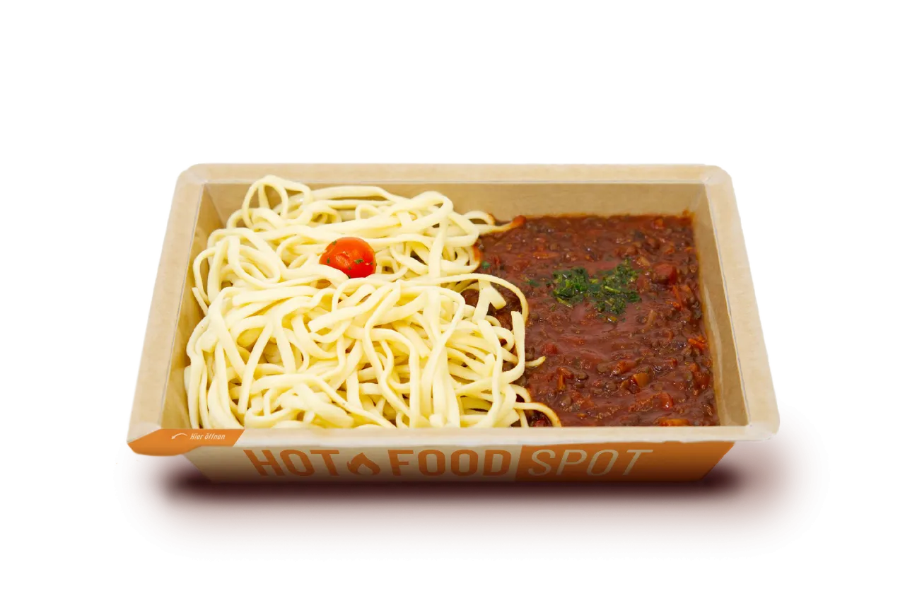 Linguine mit Linsenbolognese