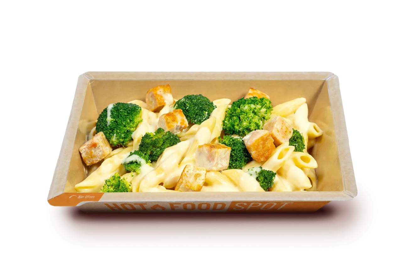 Penne mit Lachs
